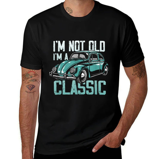 Vintage Car Fan Im Not Old Im A Classic  Tagless Design T-Shirt