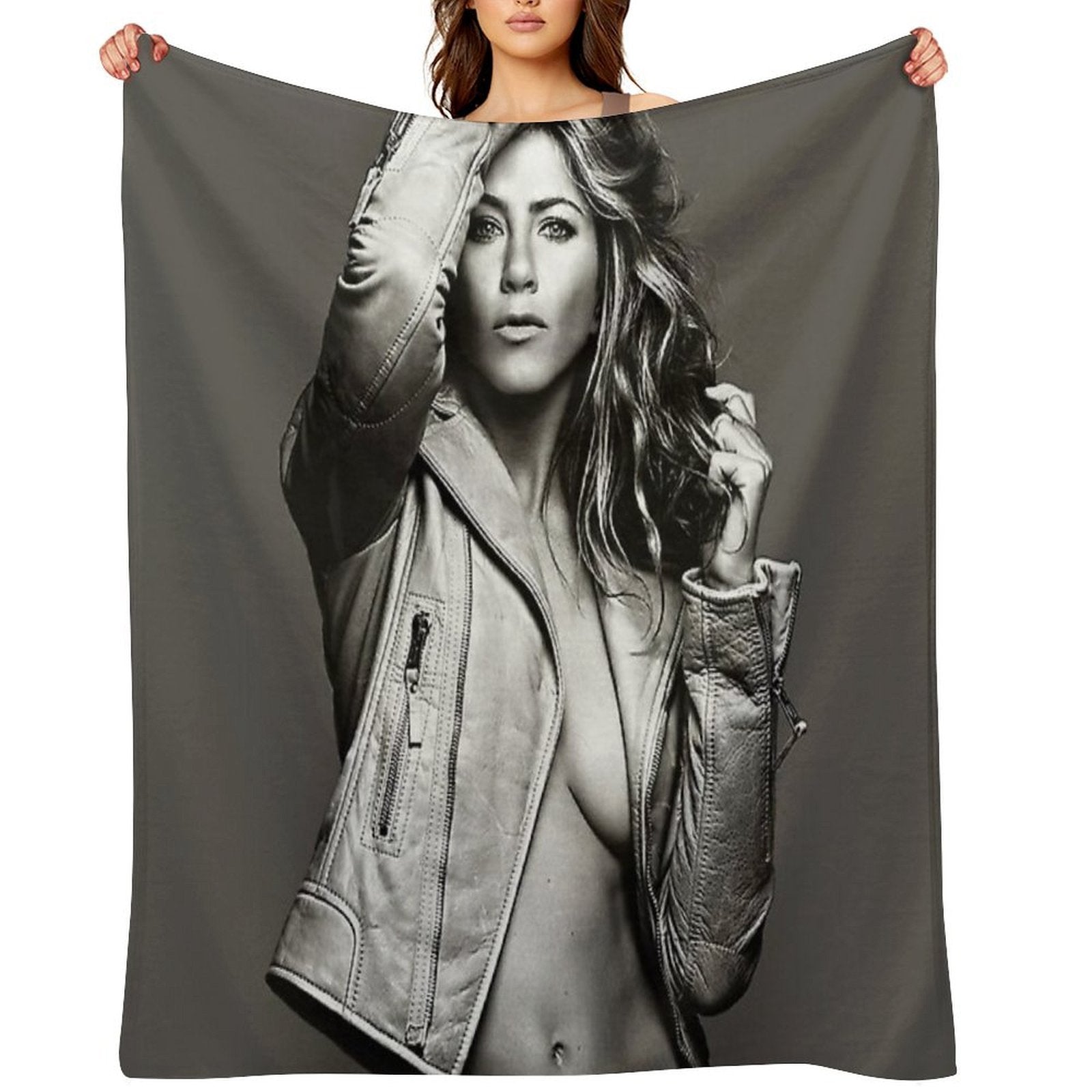 Jennifer Aniston Eco-conscious Throw Blanket