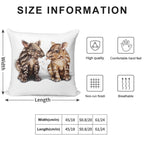 BABY TAPIRS Soft Home Decor Throw Pillow