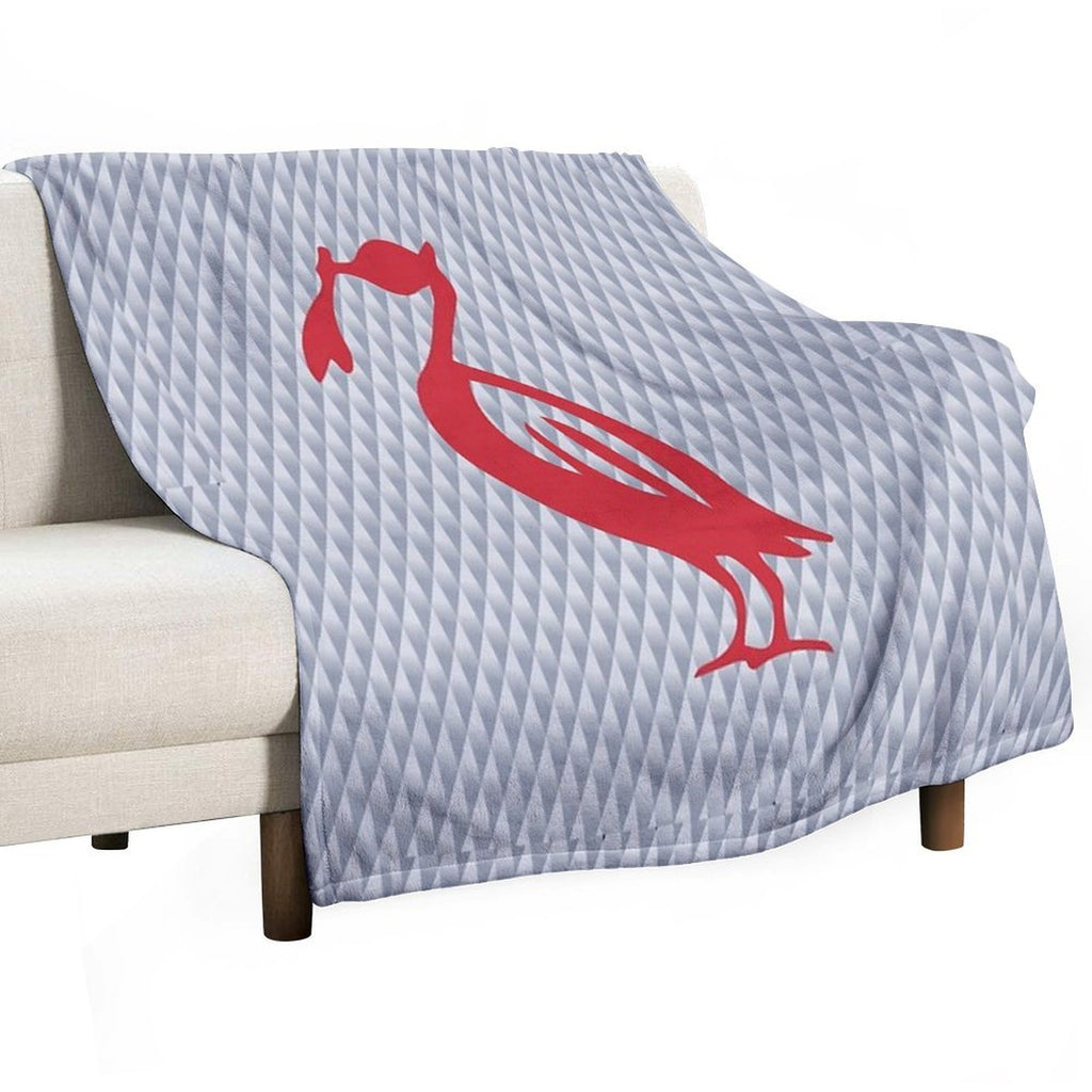 Retro Liverpool Compact Throw Blanket