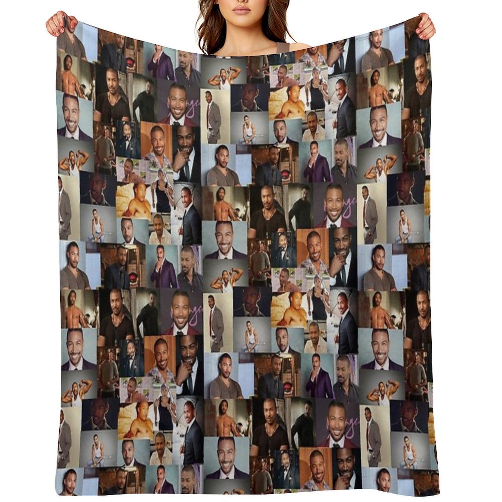 Charles Michael Davis Anti-pilling Throw Blanket
