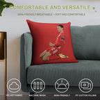 Jamal Musiala Soft Warmth Comfort Throw Pillow
