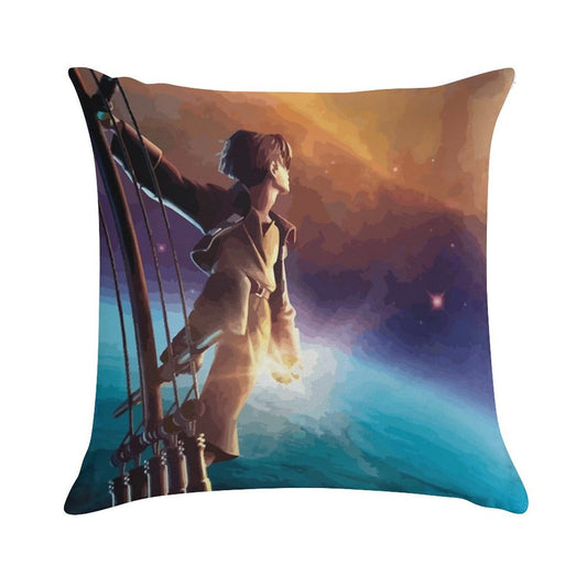 Treasure Planet Soft Shrink-Resistant Throw Pillow