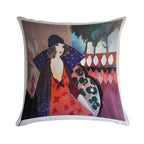 ITZCHAK TARKAY INDIGO CHAPEAU Soft Style Accent Throw Pillow