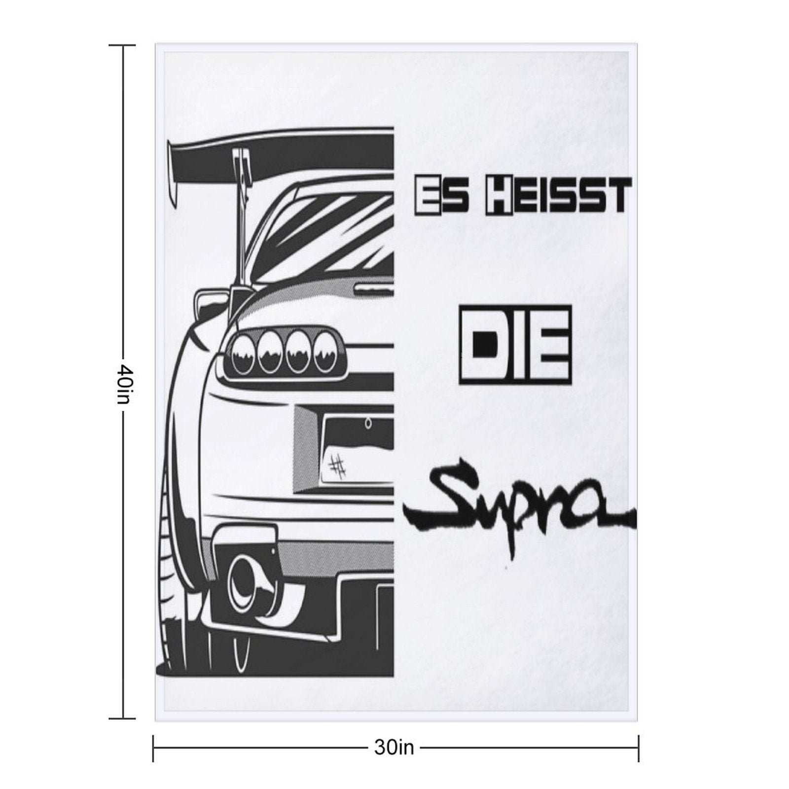 THE SUPRA Anti-pilling Throw Blanket