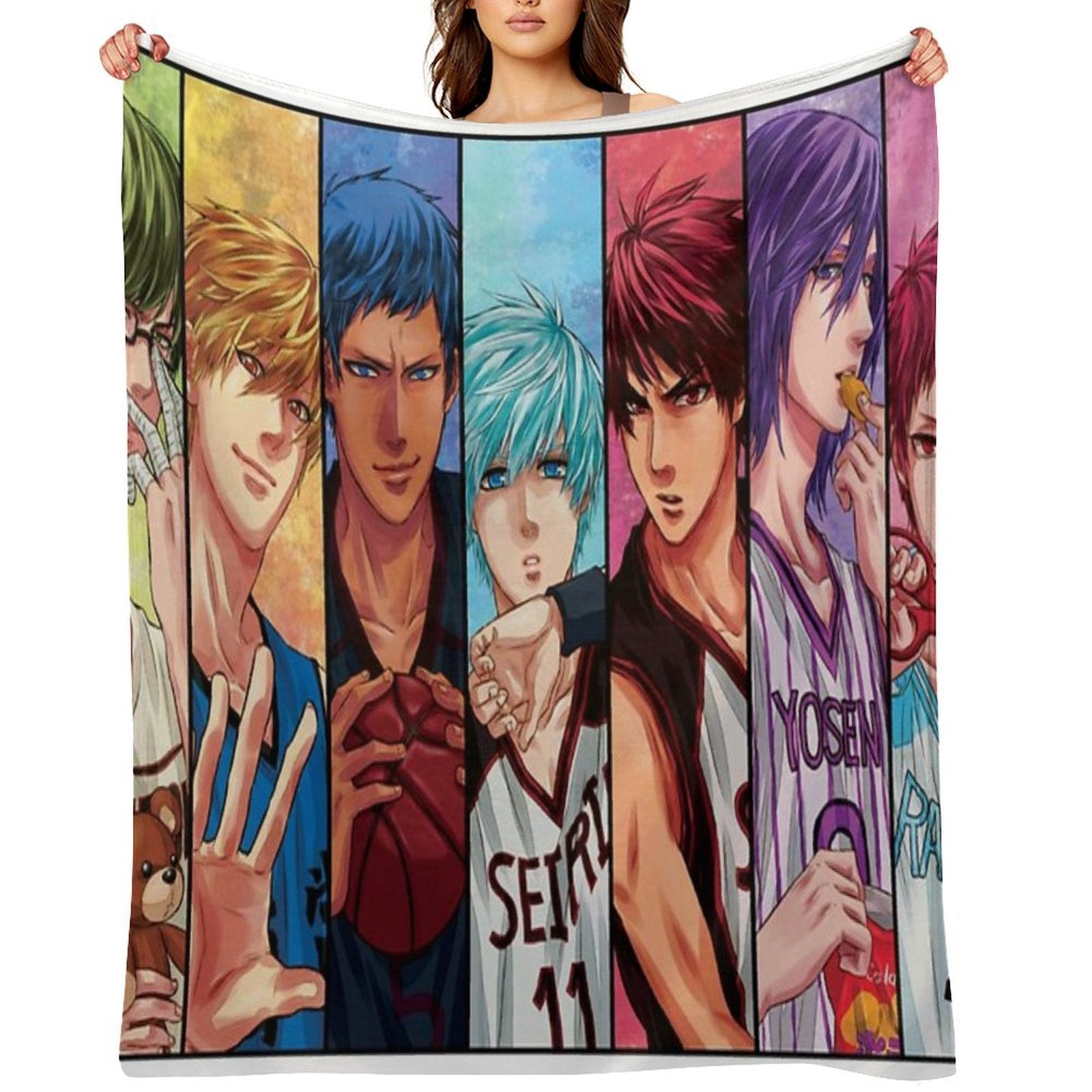 Kuroko No Basket, Basketball Gift-ready Throw Blanket