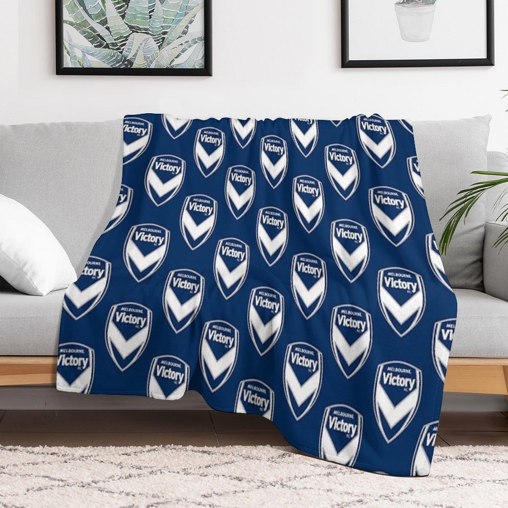 MELBOURNE VICTORY FC Quick-dry Throw Blanket