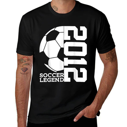 SOCCER LEGEND 2012 13TH BIRTHDAY SOCCER  Easy-care T-Shirt