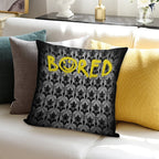 Sherlock - Bored (with Wallpaper) Soft Easy Maintenance Throw Pillow