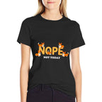 Nope Not Today Lazy Corgi Dog Lover  Ribbed Collar T-Shirt