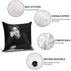 Timothee Chalamet Soft Ultra-Soft Texture Throw Pillow