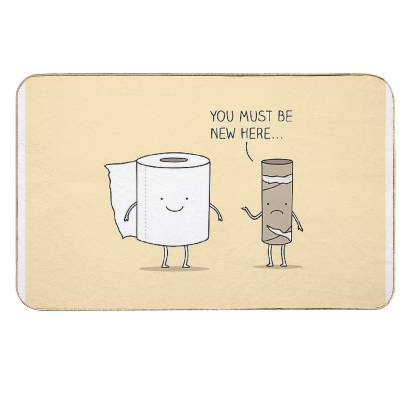 Paperwork  Eco-Friendly Bath Mat