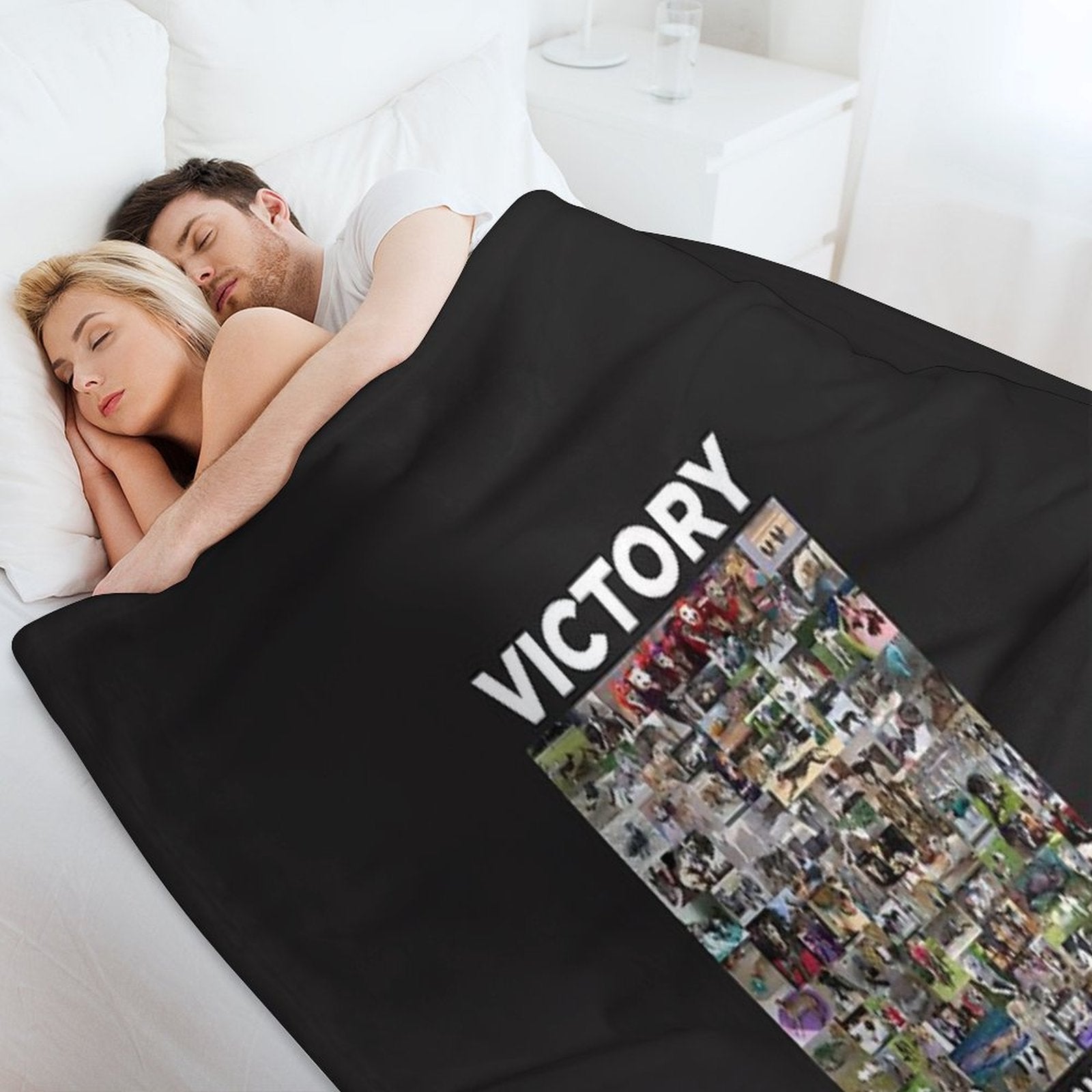 Victory - Amendment 13 in Color Essential T-Shirt Wrinkle-free Throw Blanket