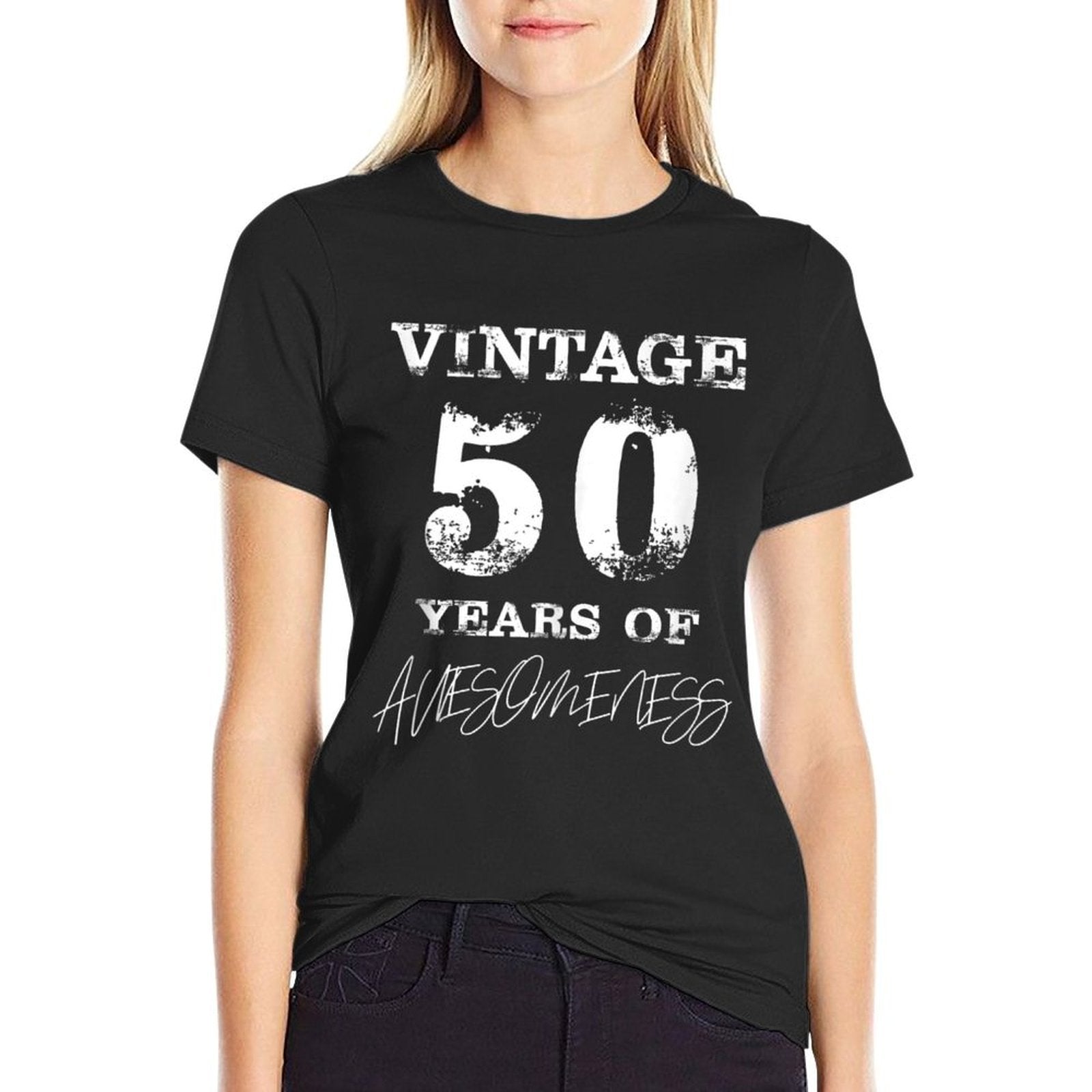 50 Years of Awesomeness 50th Birthday  Classic T-Shirt