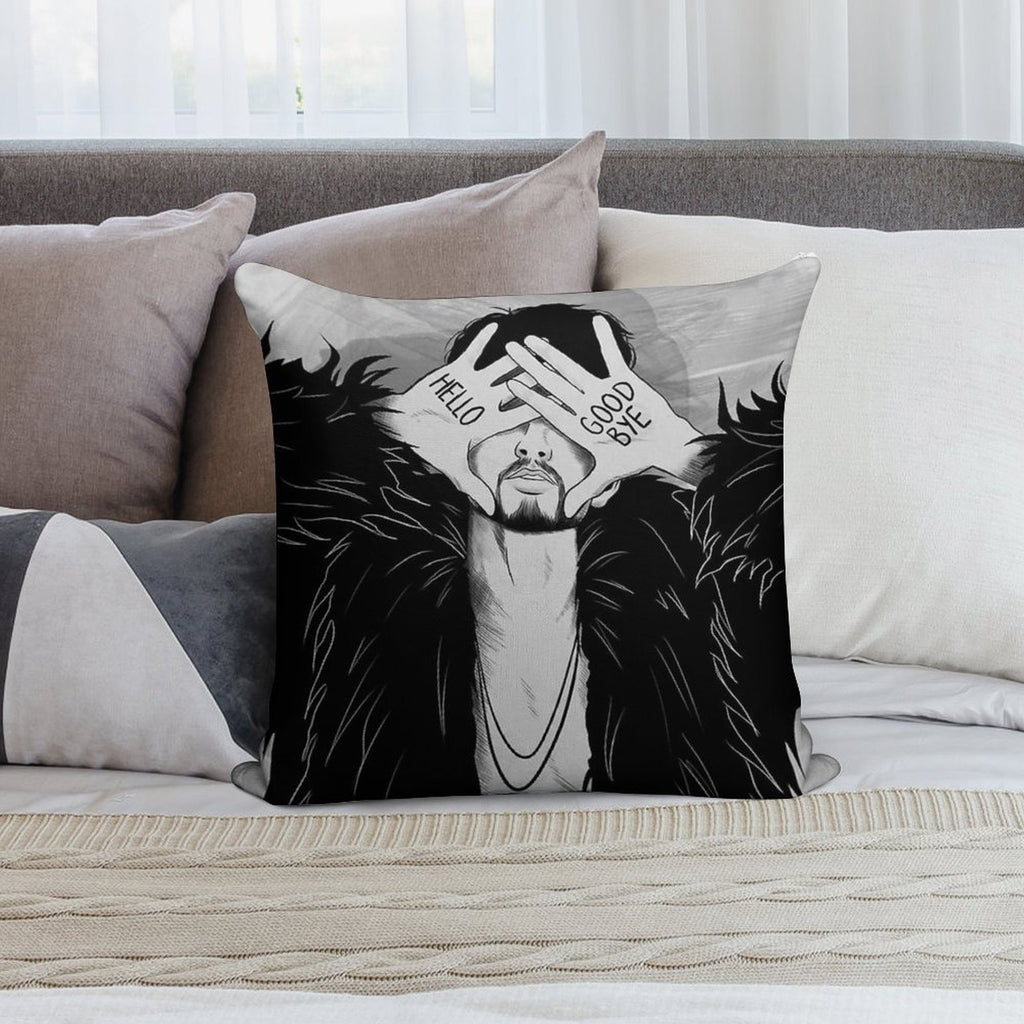 Number 4  Version 1 Soft Washable Throw Pillow