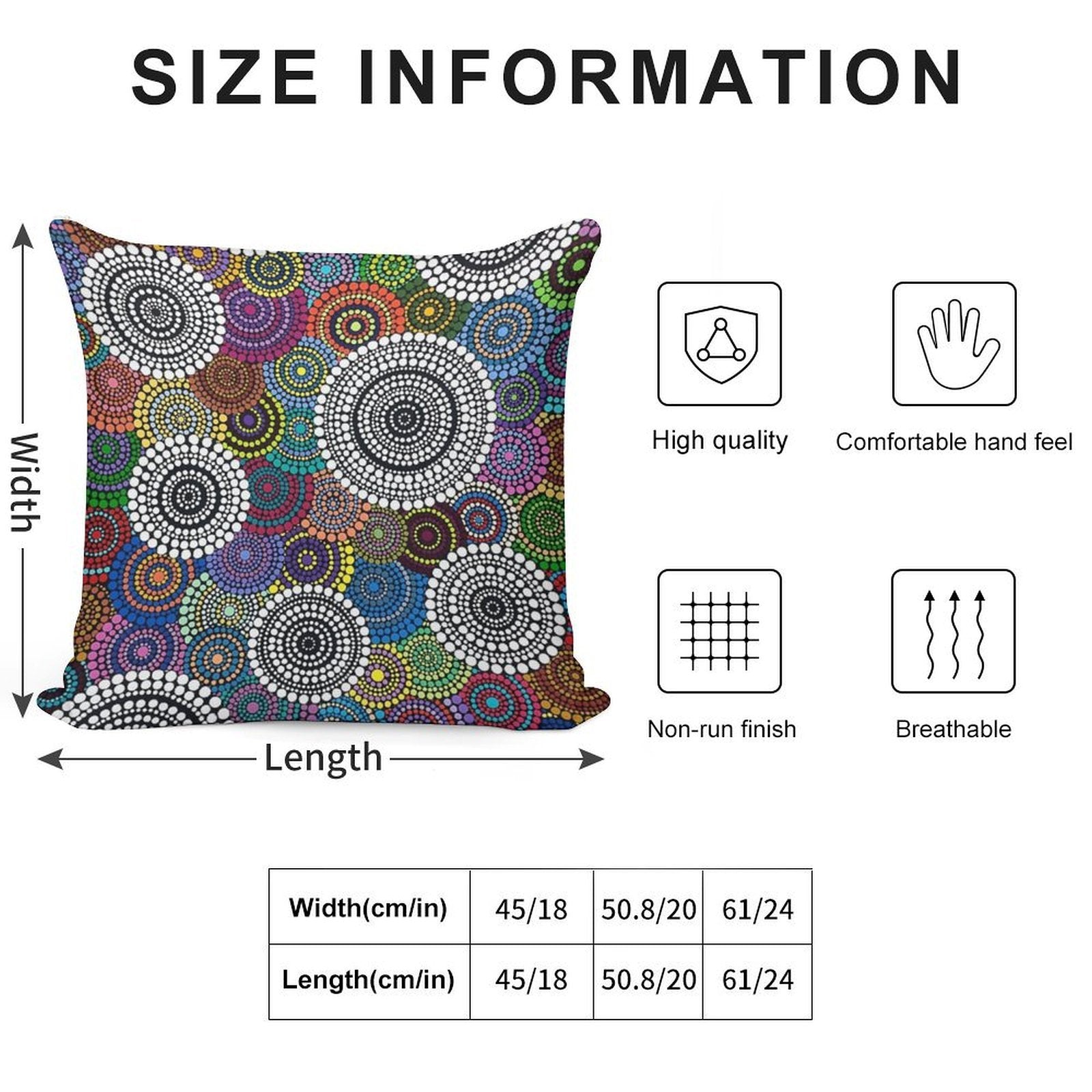 One Mob Soft Washable Throw Pillow