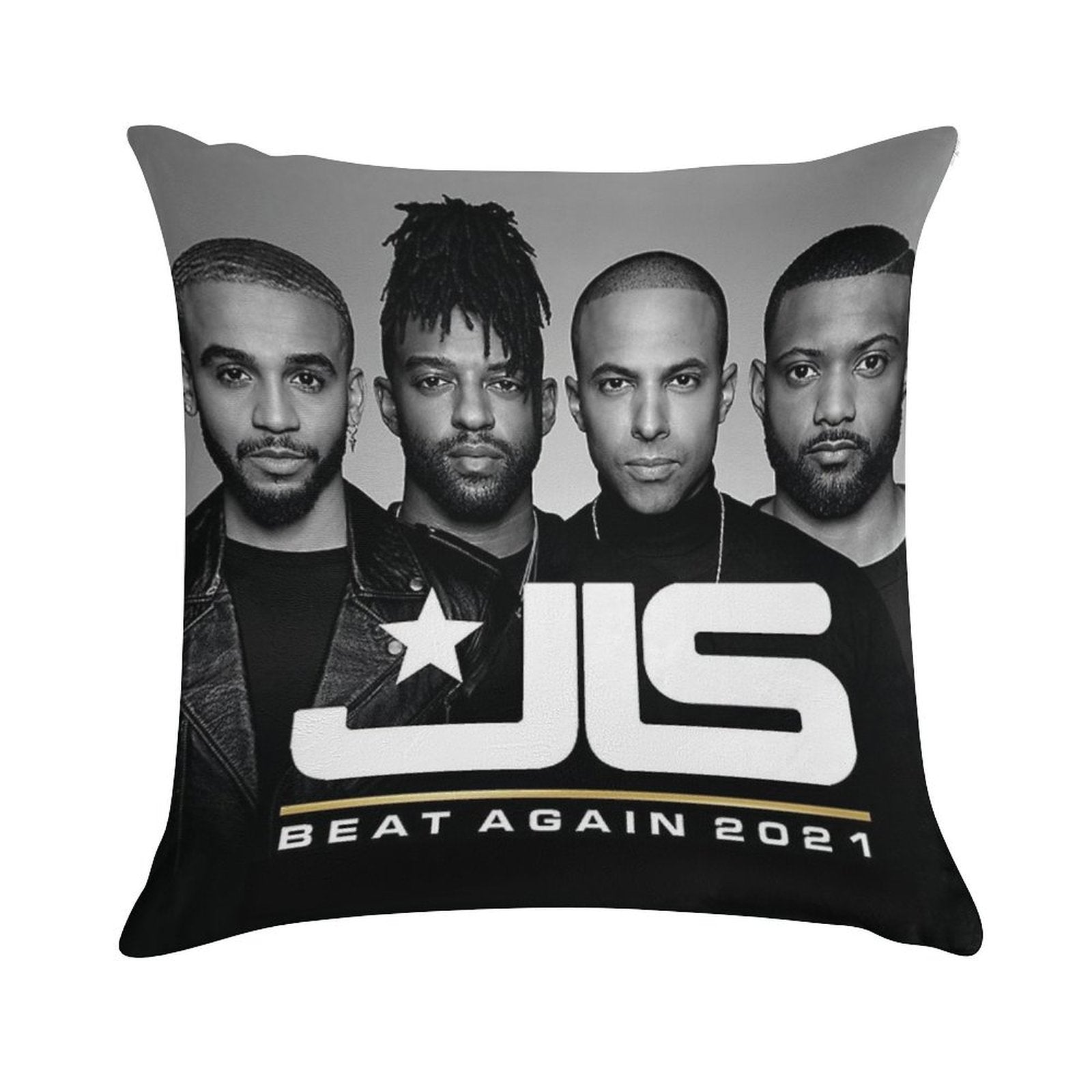 Beat JLS Again Tour 2021 Soft Gift Ready Throw Pillow