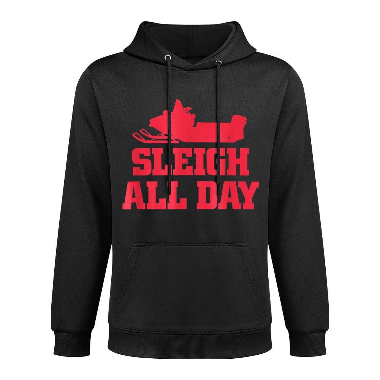 Snowmobile Christmas Sleigh All Day All-Day Comfort Hoodie