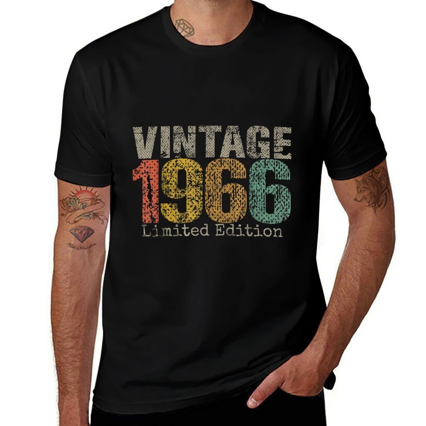 Vintage 1966 Limited Edition 59th Birthday Gifts 59 Year Old  Graphic-printed T-Shirt