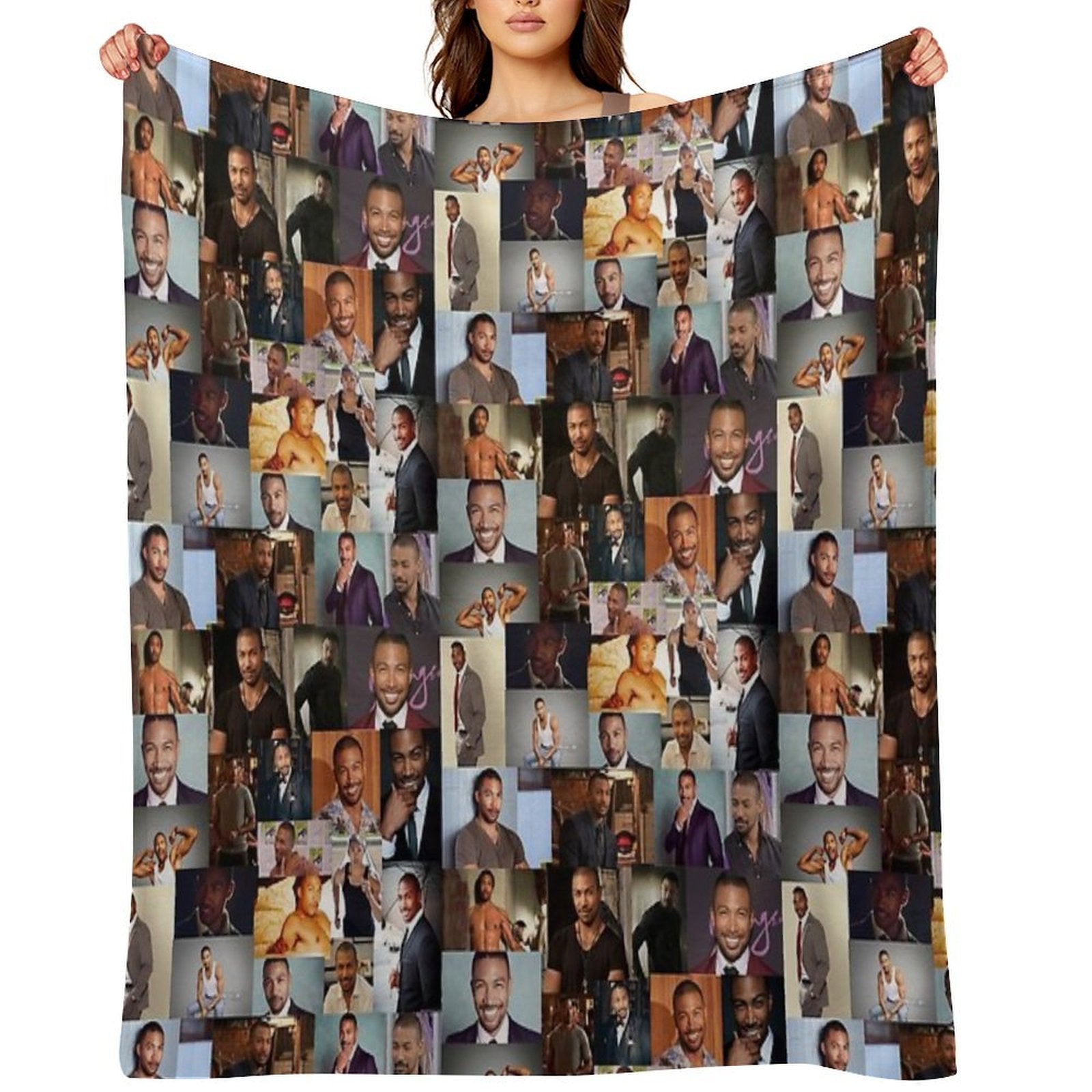 Charles Michael Davis Anti-pilling Throw Blanket