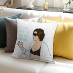 Don't Be All Uncool Soft Anti-Pilling Throw Pillow