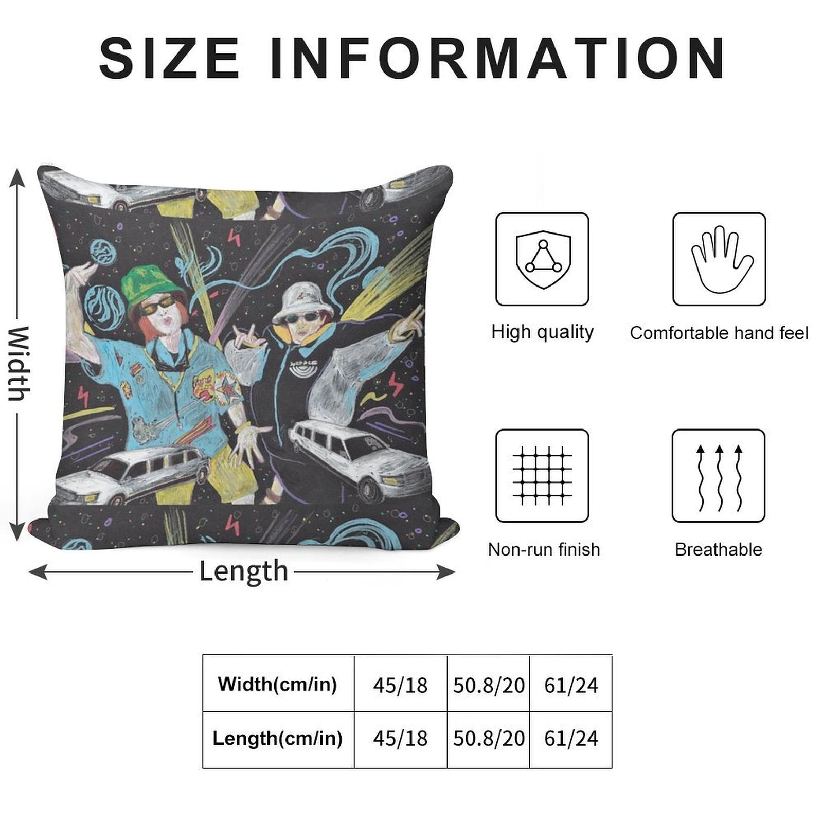Kevin And Perry Go Large Soft Fade-Resistant Throw Pillow