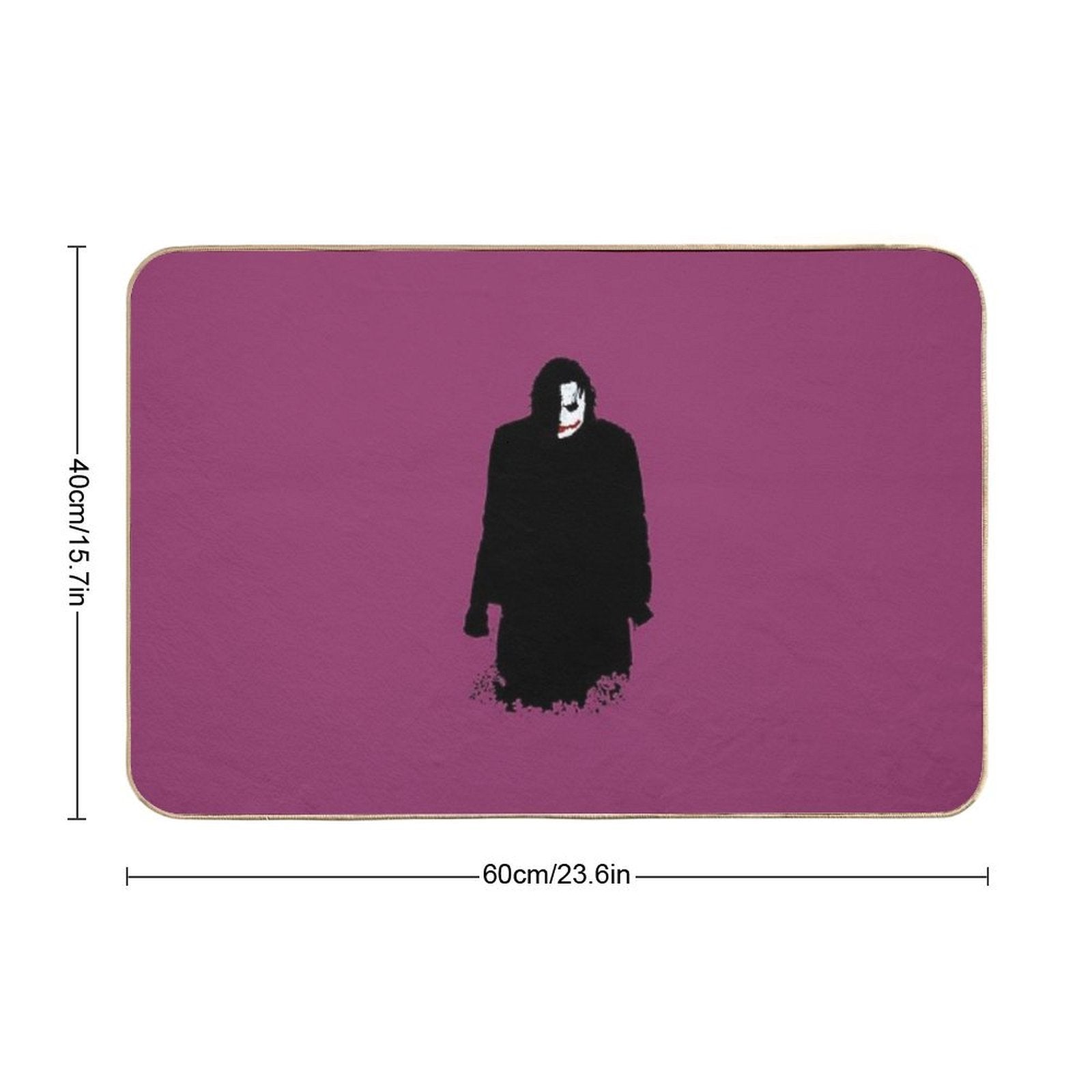 Joker Minimalist  Slip-Resistant Bath Mat