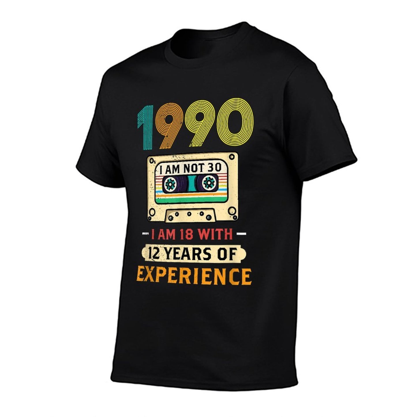 18 With 12 Years Of Experience 30Th Birthday  Vintage-inspired T-Shirt