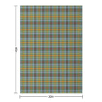 O'Brien Tartan Pattern Colorful Irish Plaid Durable Throw Blanket