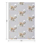 Dandie Dinmont Terrier Comfort Throw Blanket