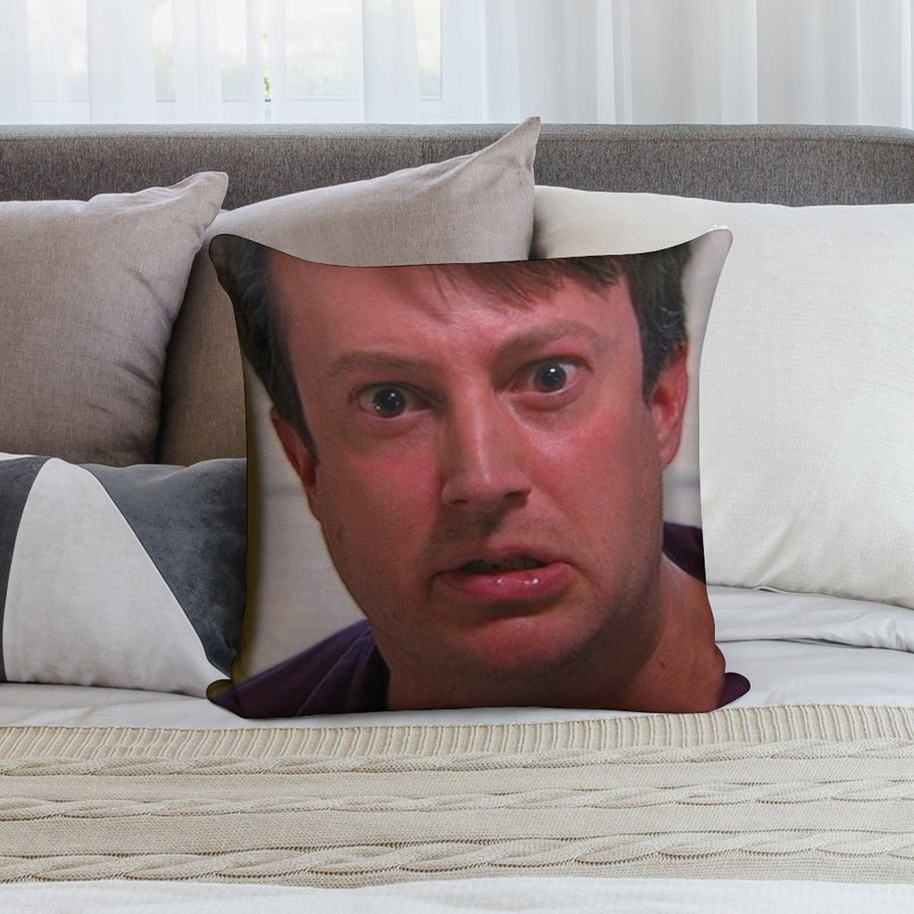 NO TURKEY! Soft Decorative Cover Throw Pillow