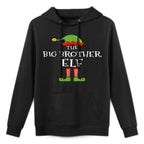 The Big Brother Elf Funny Christmas Matching Family Pajama Colorfast Hoodie