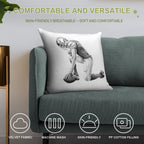 American Football Soft Durable Construction Throw Pillow