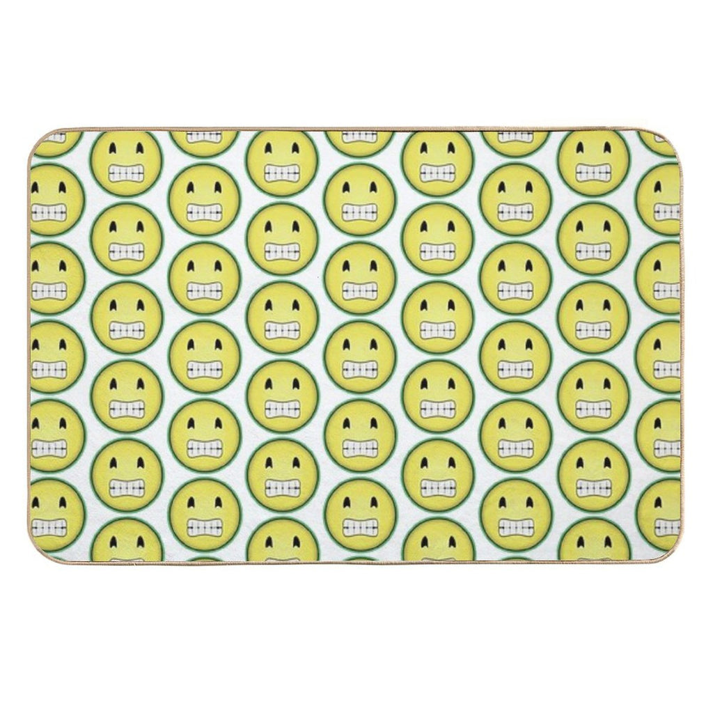 Rainbow Smiley  Pet-Safe Bath Mat