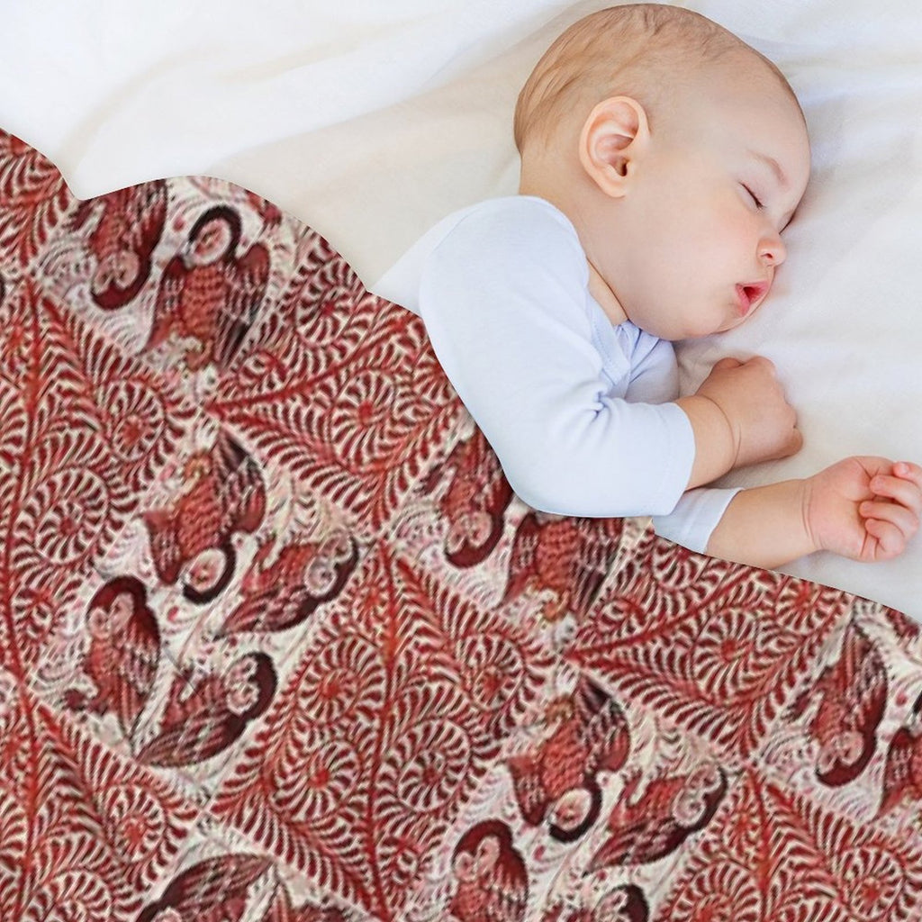 William De Morgan Owls Compact Throw Blanket