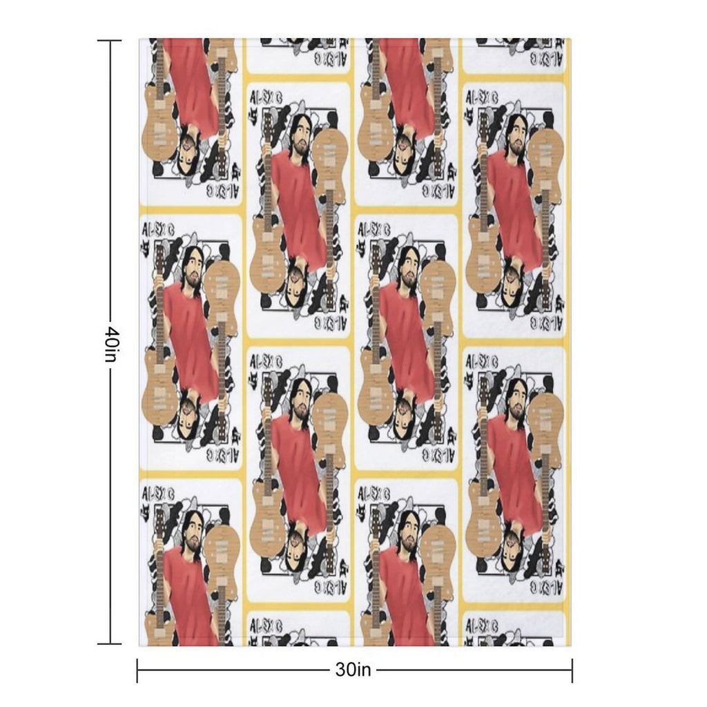 Alex G Playing Card Gift-ready Throw Blanket