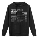 Cinnamon Rolls Nutrition Facts Christmas Thanksgiving Gift Durable Construction Hoodie