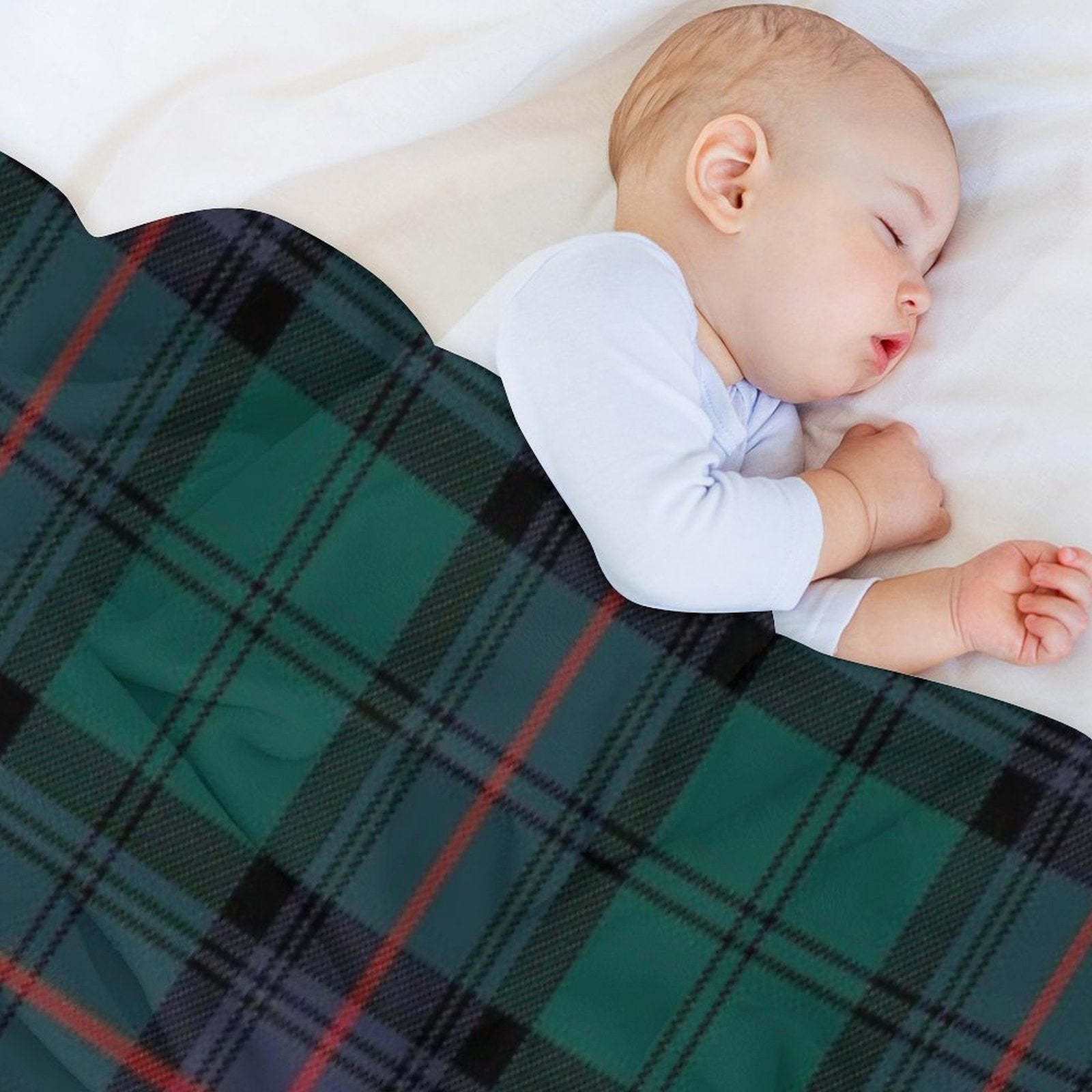 Armstrong Modern Tartan Sustainable Throw Blanket