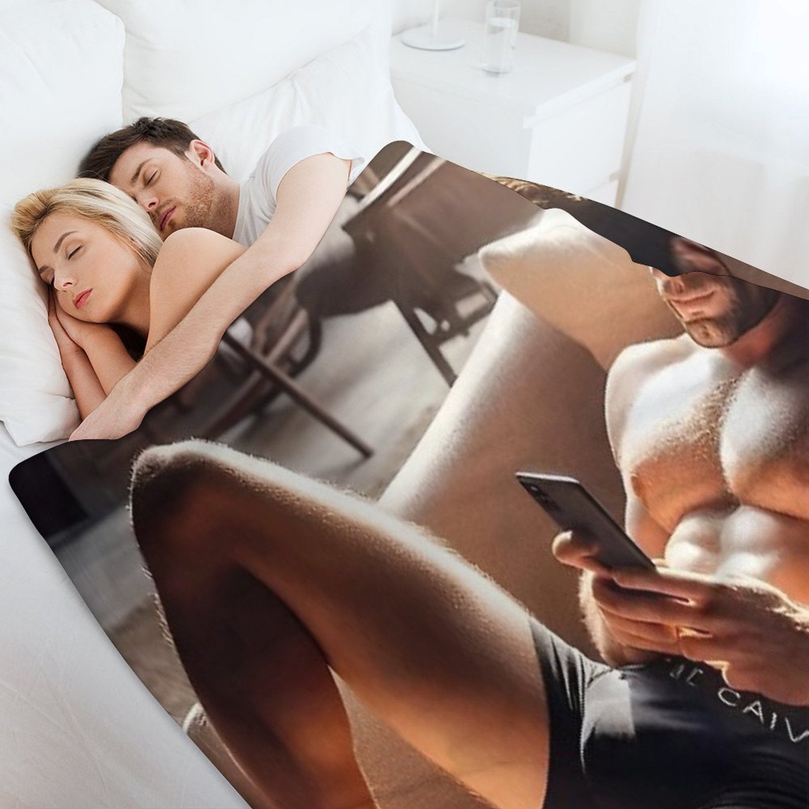 Henry Cavill Relaxing Machine-washable Throw Blanket