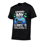 Level 5 Unlocked Video Game 5th Birthday Gamer Gift Boys  Polyester Blend T-Shirt