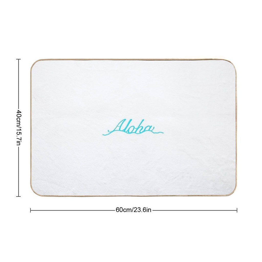 Aloha  Absorbent Bath Mat