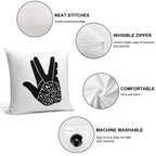 Star Trek Live Long And Prosper Soft Luxury Feel Throw Pillow
