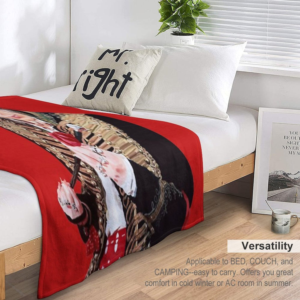 Adam Ant Quick-dry Throw Blanket