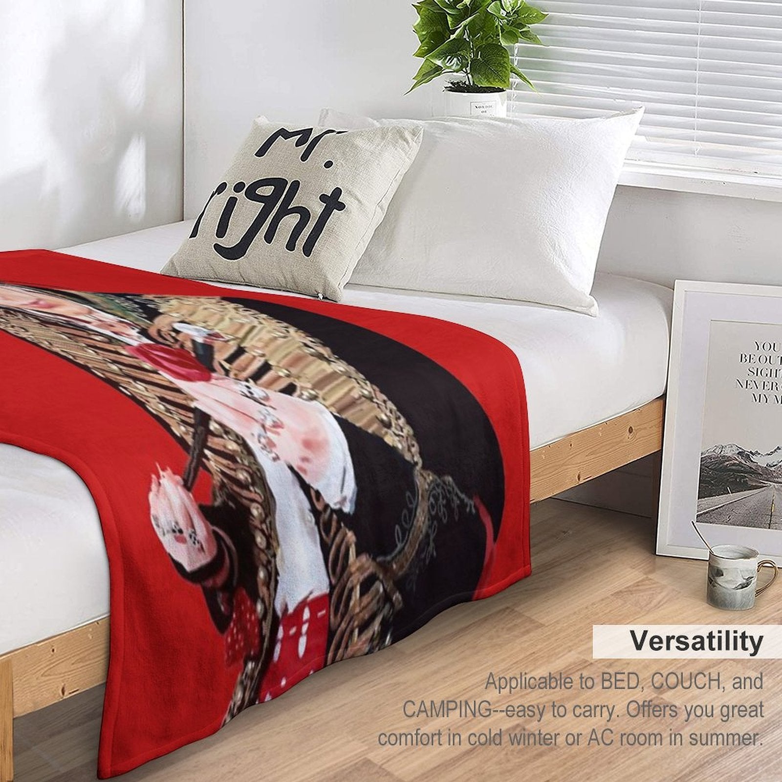 Adam Ant Quick-dry Throw Blanket