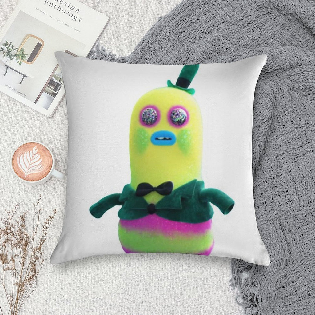 Mr Dinkles Trolls Soft Anti-Pilling Throw Pillow