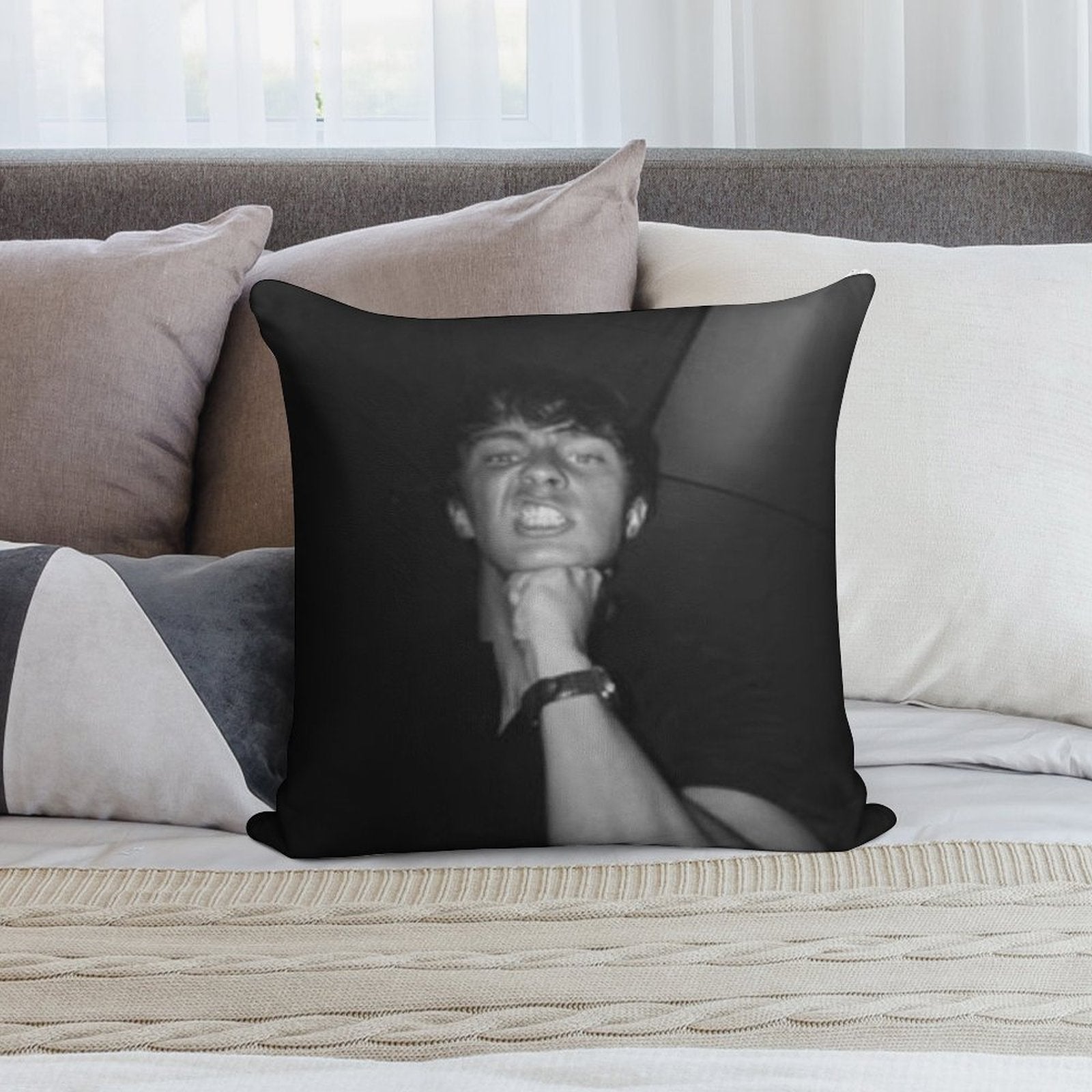 Rafe Cameron (Drew Starkey) Soft Durable Construction Throw Pillow