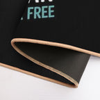 1 Year Ovarian Cancer Free God Prayer Cancer Awareness  Absorbent Bath Mat