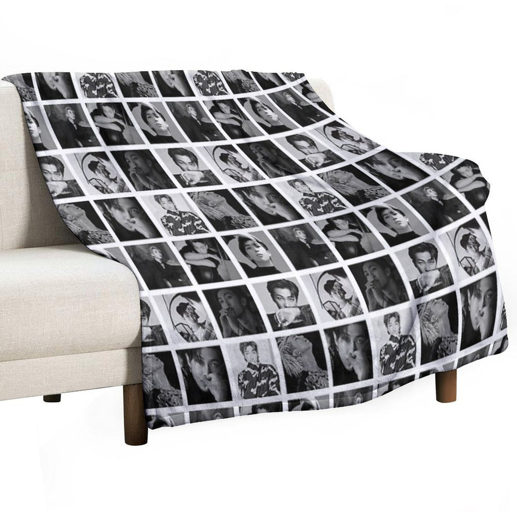 RM Collage Velvety-soft Throw Blanket