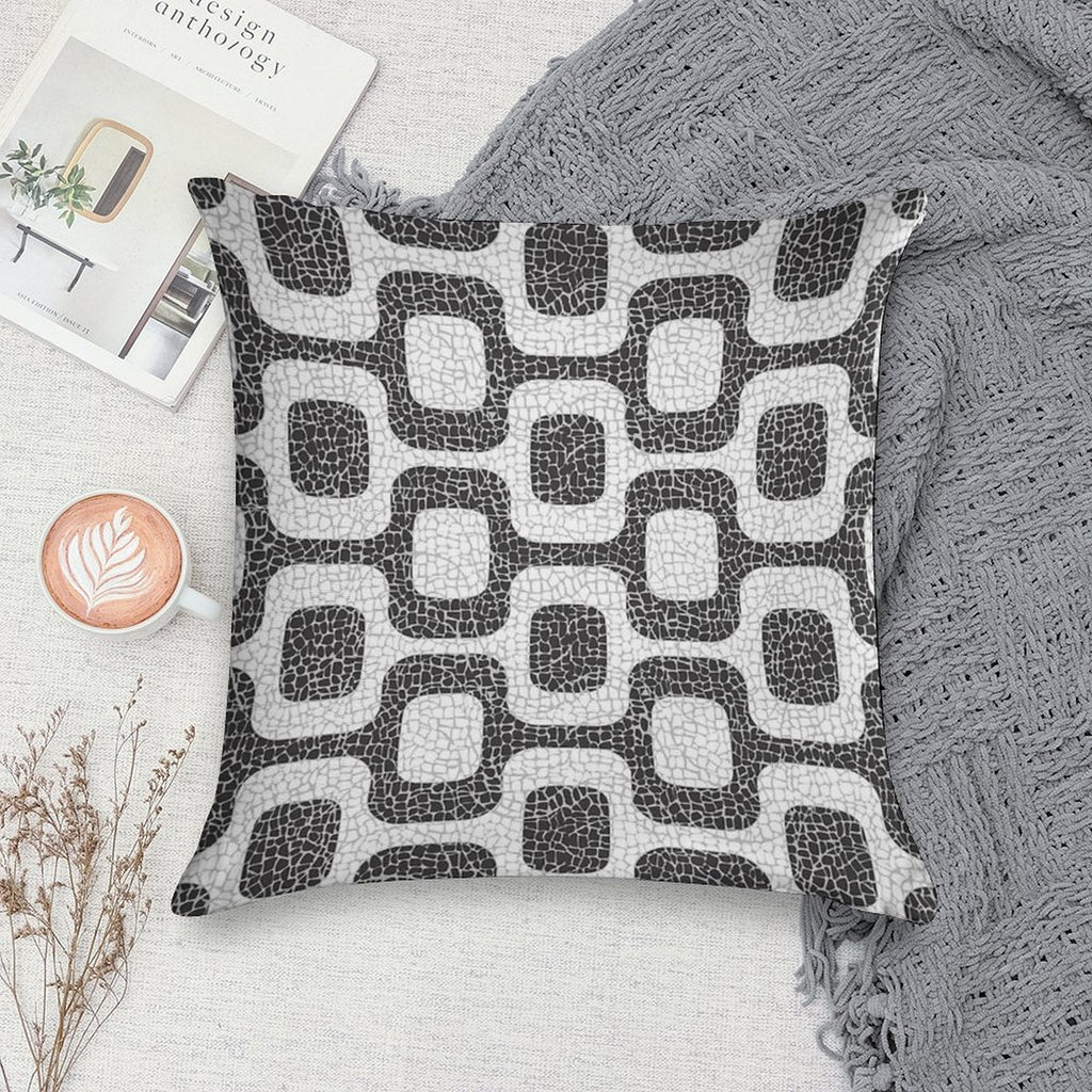 Ipanema Boardwalk Embrace Rio's Coastal Vibes Soft Durable Construction Throw Pillow