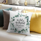The Lord Is My Shepherd Soft Style Accent Throw Pillow